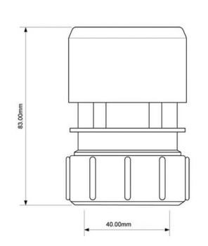 Rohrbelüfter Ø40 / DN40